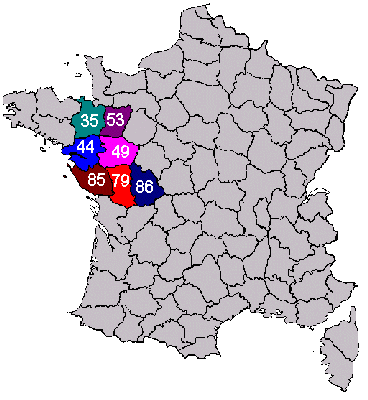 carte de france